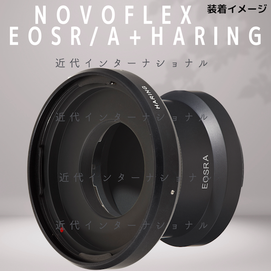 近代インターナショナル / NOVOFLEX EOSR/A (レンズ: NOVOFLEX A 